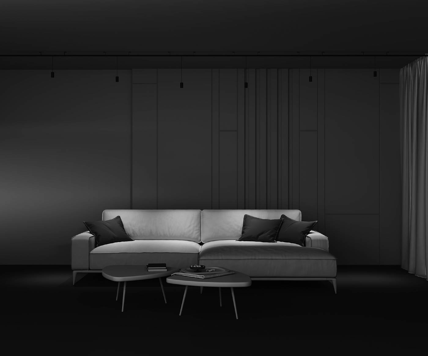 C105PL-3W3-6K-B Трековый светильник Maytoni Focus LED C105PL-3W3-6K-B