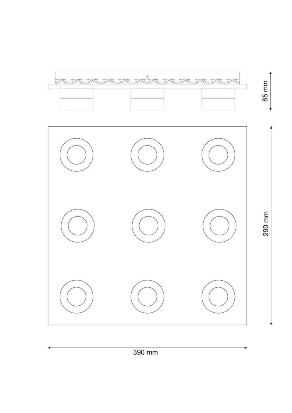 Потолочная светодиодная люстра Modena Lucia Tucci MODENA 166.9 LED