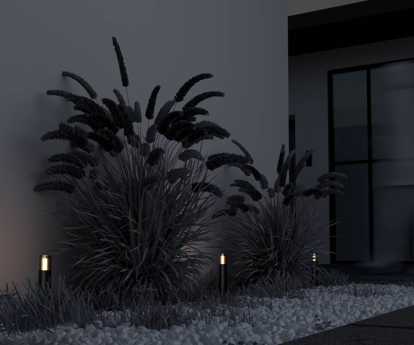 O437FL-01GF Грунтовый светильник Maytoni Glide O437FL-01GF