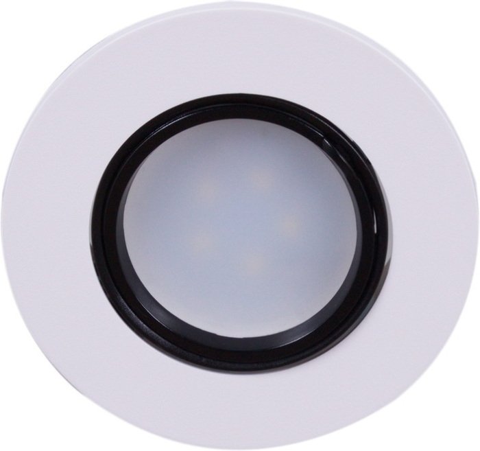 Точечный светильник 16121-9.0-001 WT+BK