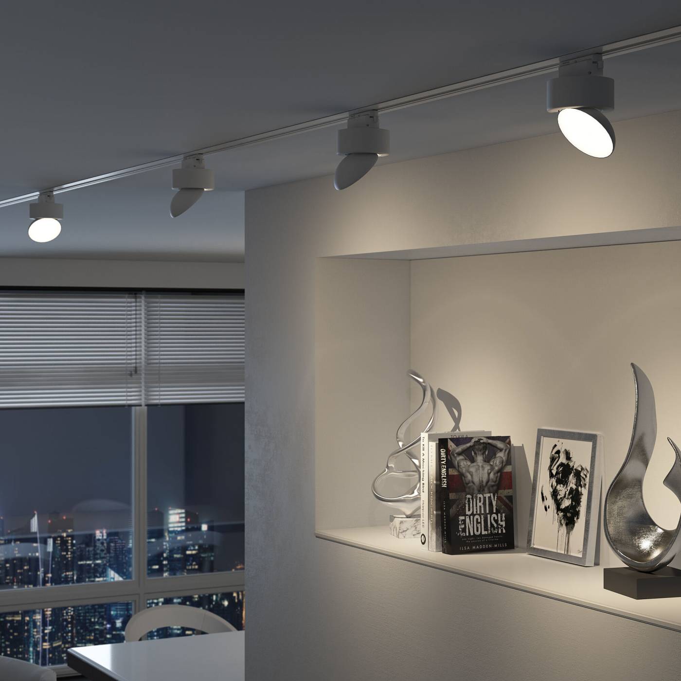 Трековый светильник Elektrostandard Smooth Smooth белый матовый 10W 4200K (85515/01) однофазный