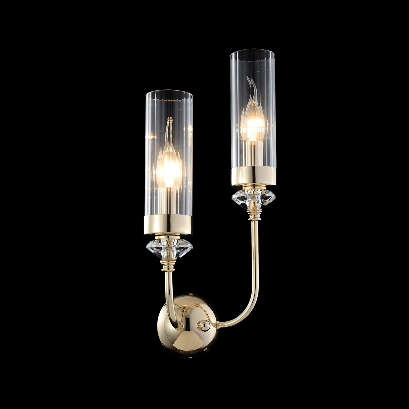 SECRET AP2 GOLD Настенное бра Crystal Lux Secret SECRET AP2 GOLD