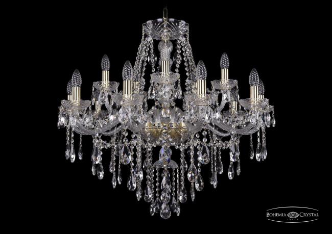 Подвесная хрустальная люстра 1415 Bohemia 1415/10+5/300 G