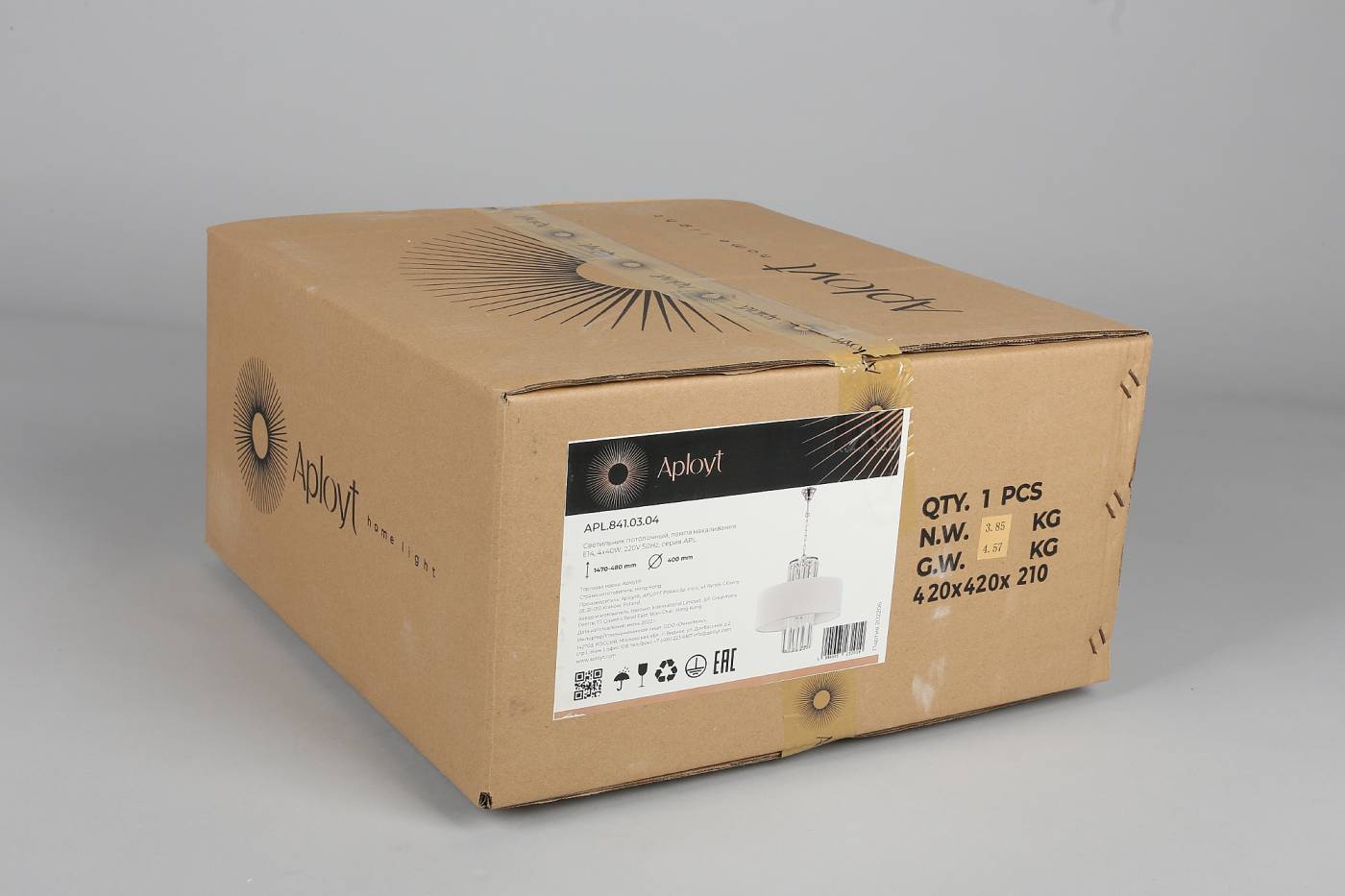 Подвесная люстра Aployt Karola APL.841.03.04