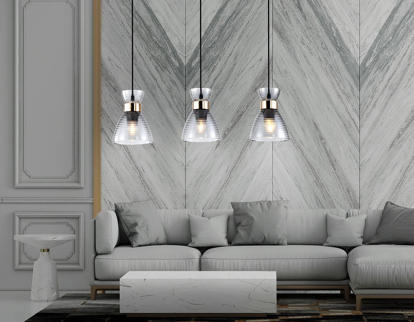 TR3407 Светильник подвесной Ambrella Loft TR3407