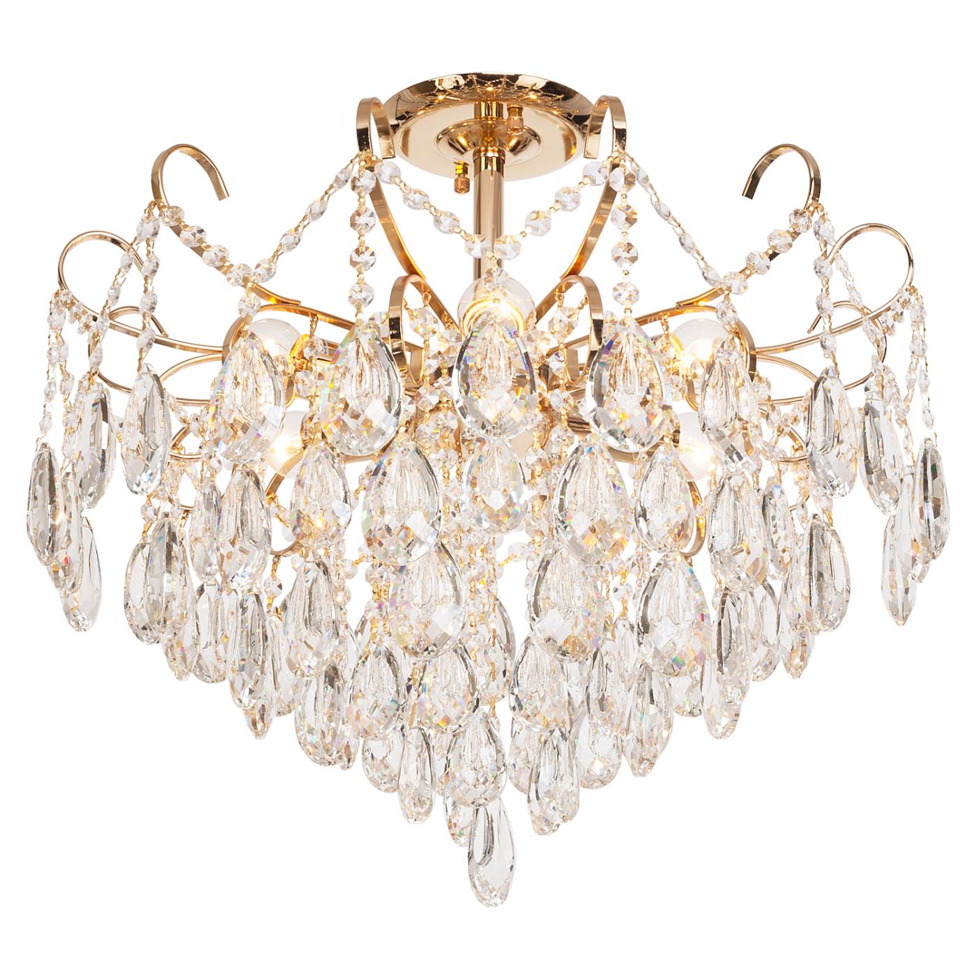 15506/6FGD WT Потолочная люстра ЭкономСвет 15506 15506/6FGD WT