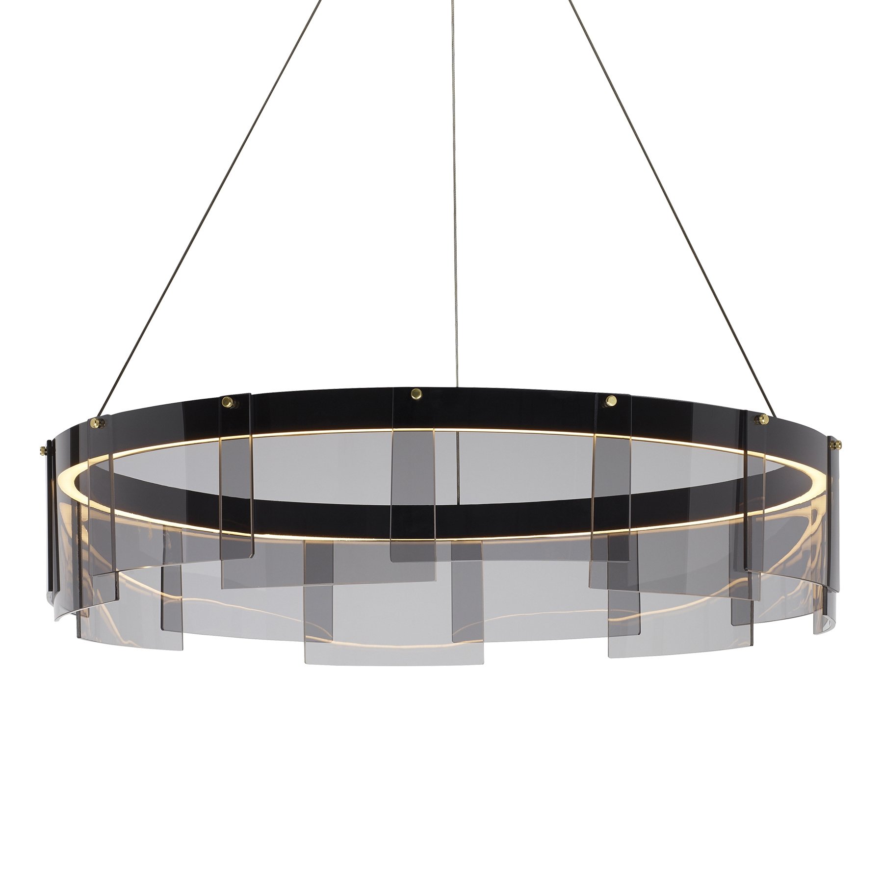 D8825P/L black/smoky Подвесная люстра Delight Collection Stratos D8825P/L black/smoky