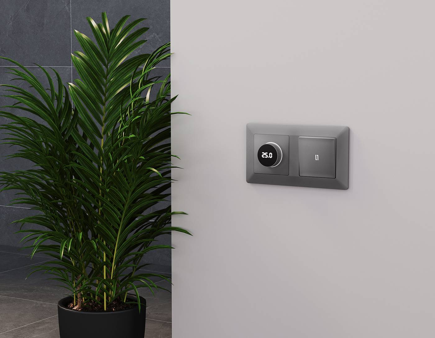 AP5058 Накладка на механизм Ambrella Volt ALFA AP5058