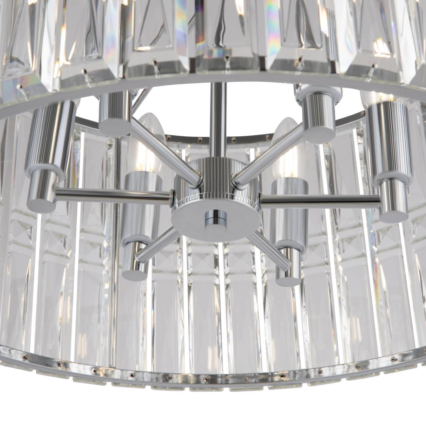 MOD094PL-06CH Подвесная люстра Maytoni Facet MOD094PL-06CH