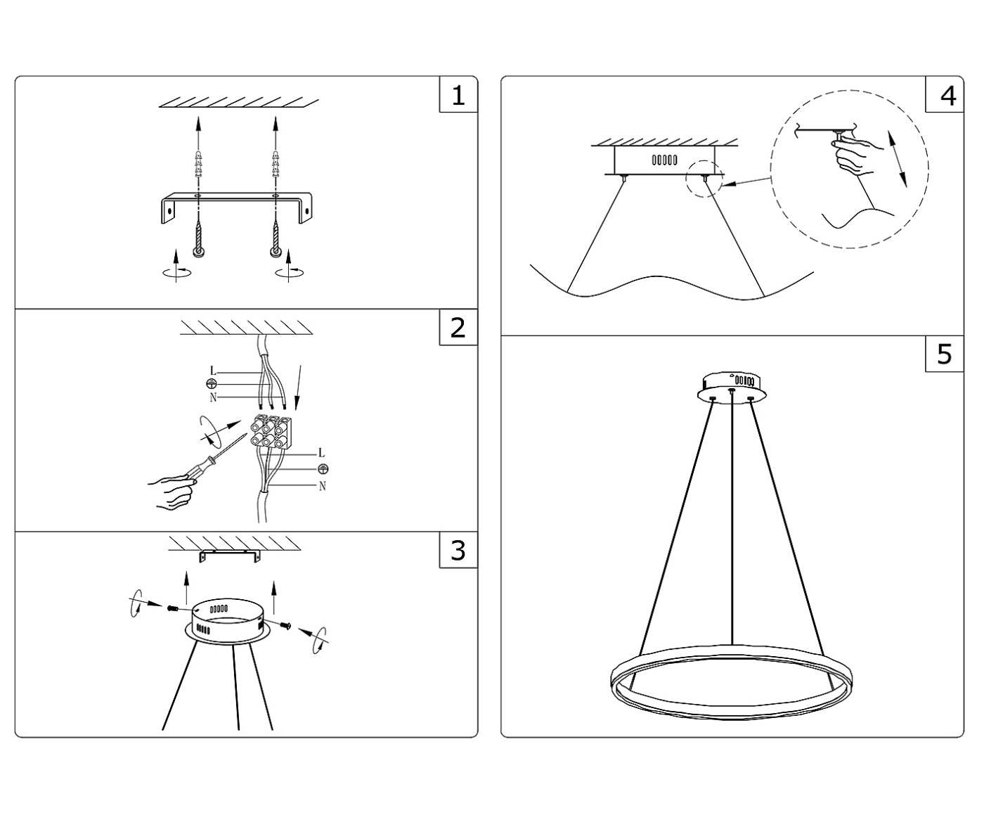 Светильник подвесной KINK Light Тор 08228,19A(4000K)