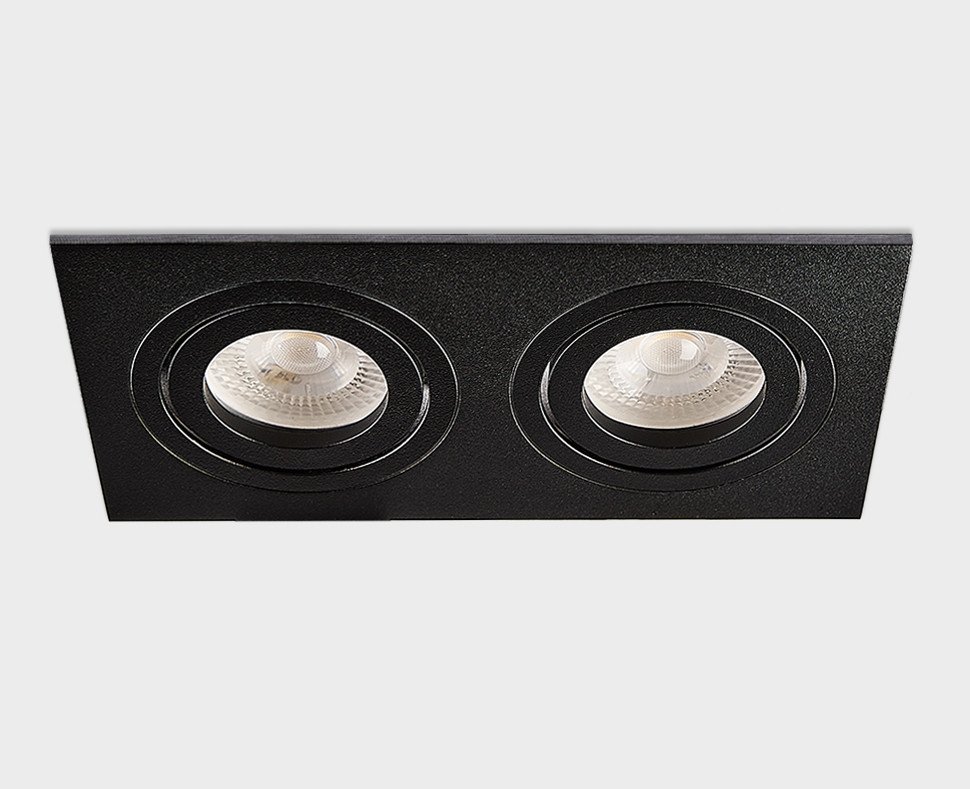 SAG203-4 black/black Встраиваемый светильник Italline SAG 03b SAG203-4 black/black
