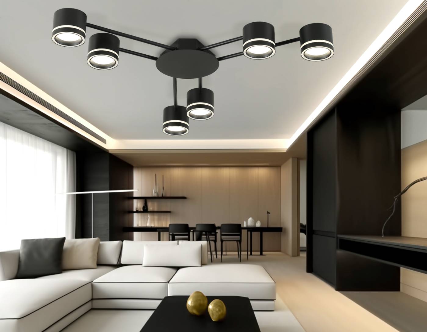 Потолочная люстра Style GX53 Ambrella FL71516