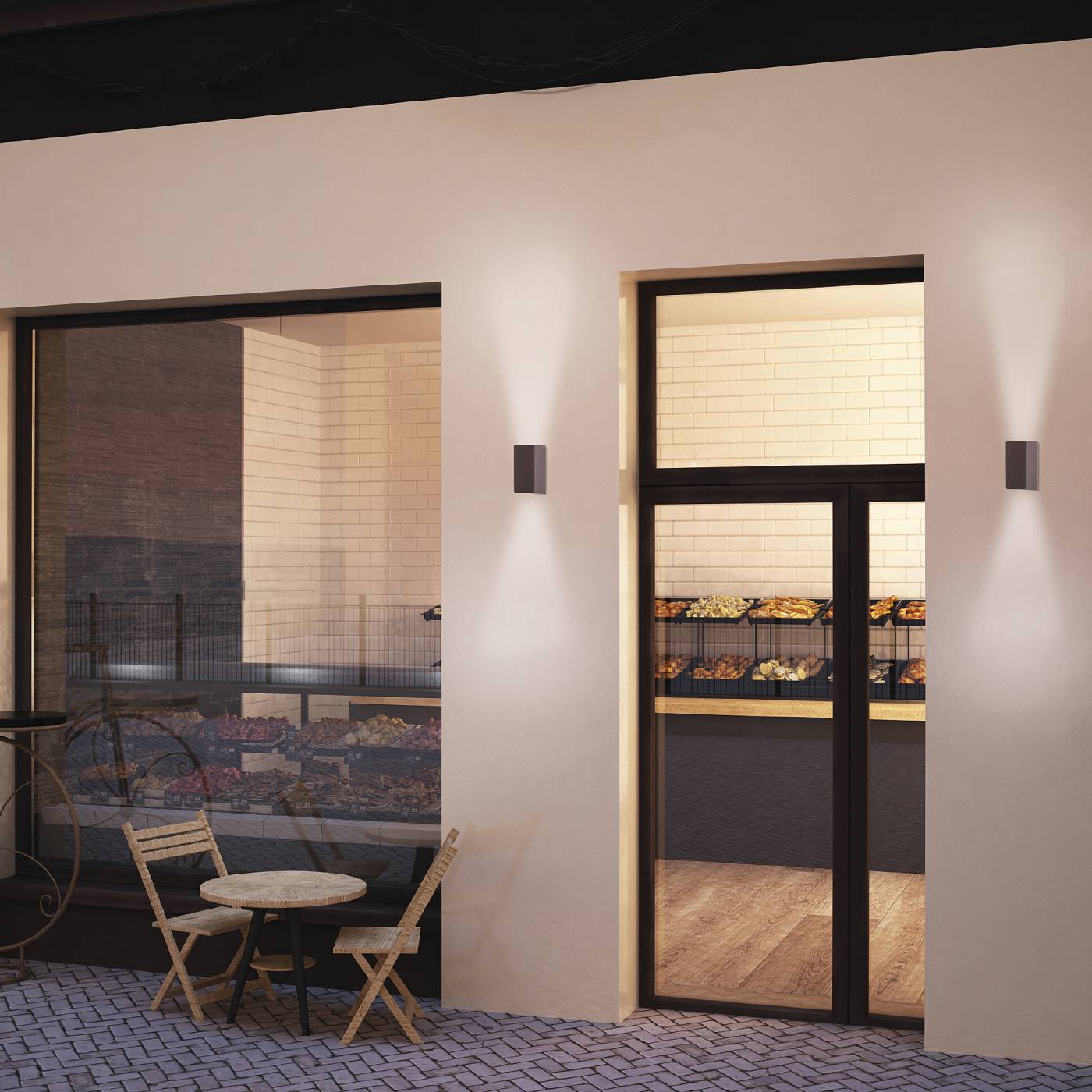 7471 Уличный настенный светильник Mantra Kandanchu 7471