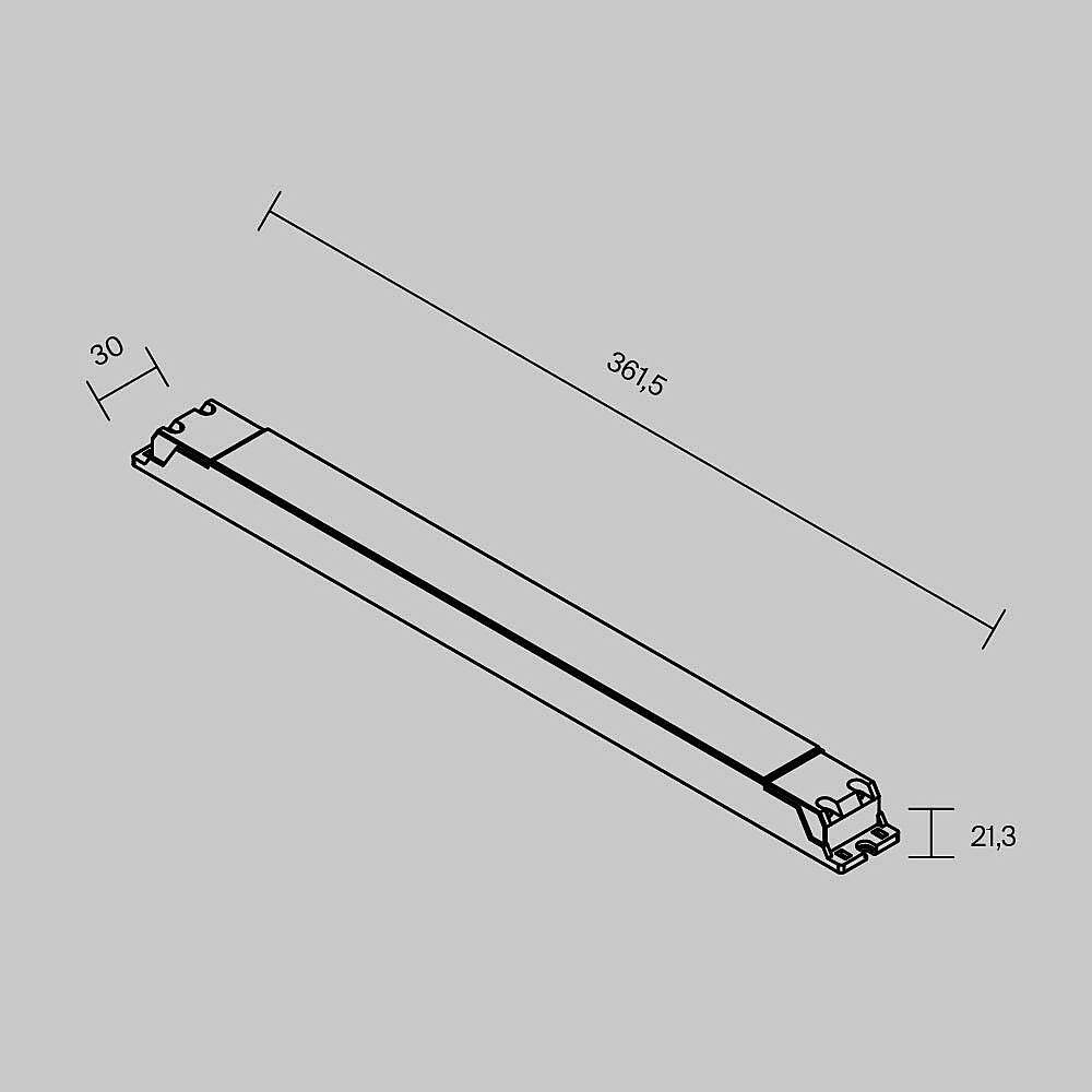 Источник напряжения 24В Dali DT8 60Вт Maytoni Источники напряжения DALI 725011