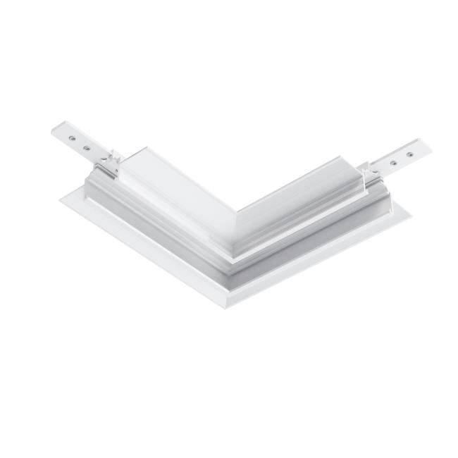 TRAM034CL-42W Коннектор угловой Exility для встраиваемого низкопрофильного шинопровода Maytoni Accessories for tracks Exility TRAM034CL-42W