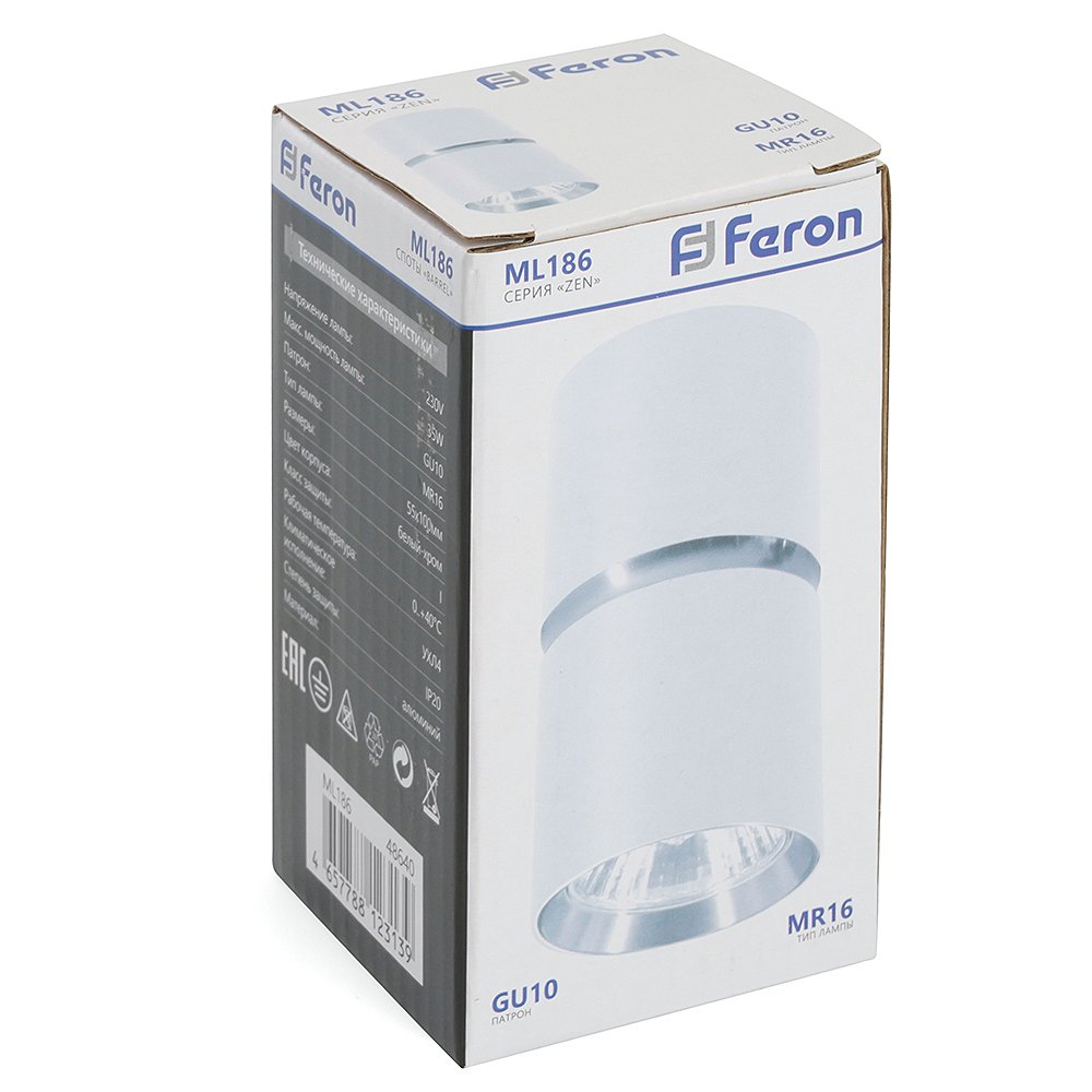 48640 Накладной светильник Feron ML186 48640