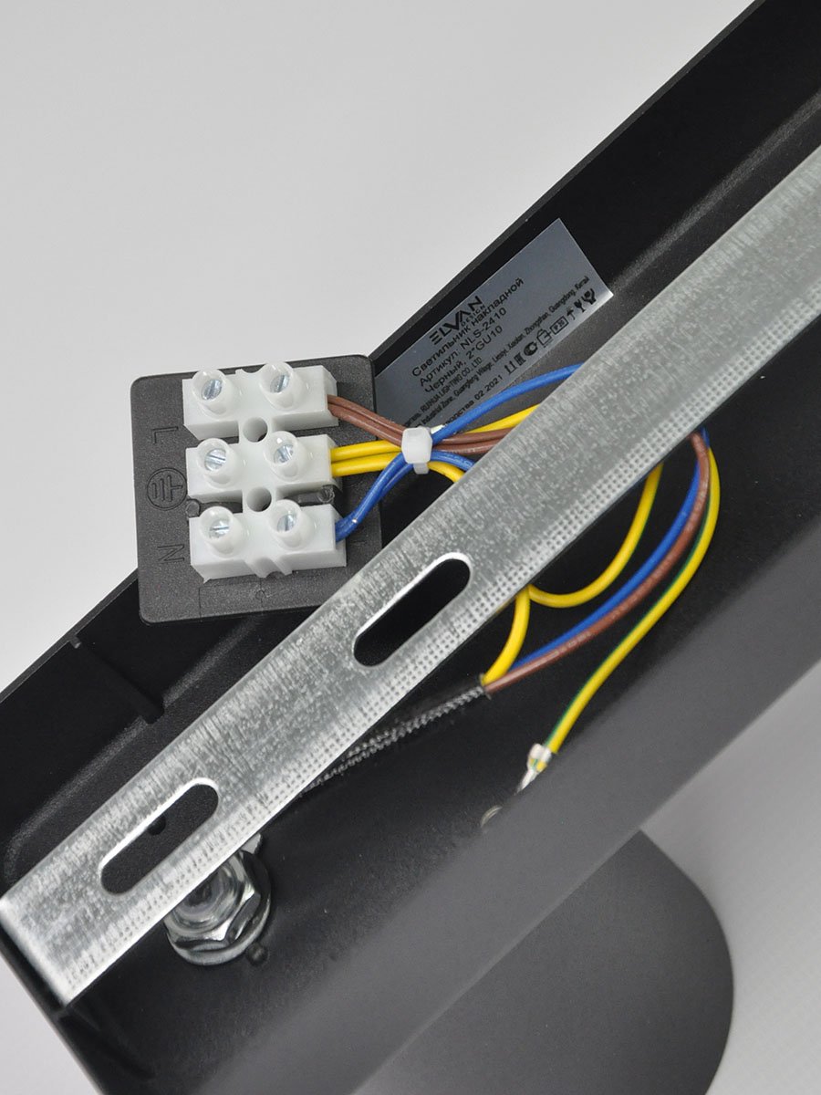 NLS-2410/2-G10-Bk Светильник спот Elvan NLS-2410/2-G10-Bk