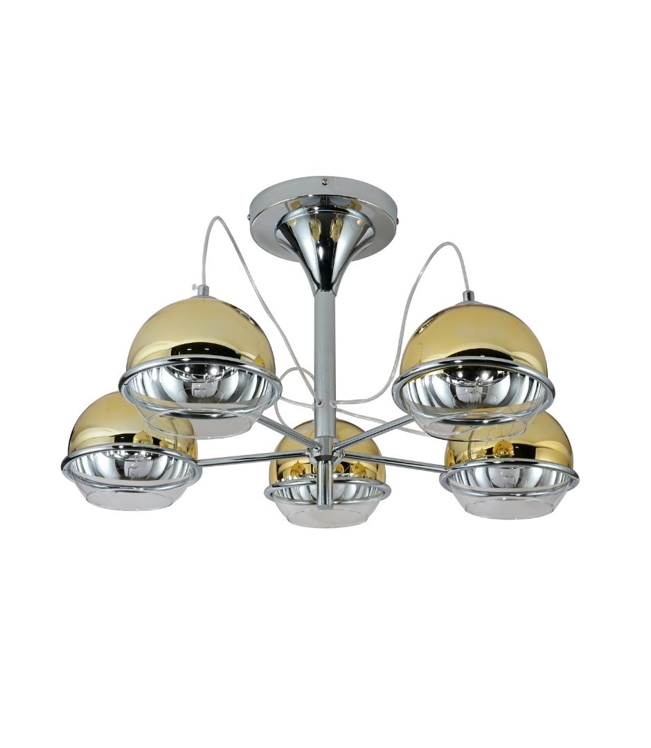 LDC 1029-5 GD Потолочная люстра Lumina Deco Veroni LDC 1029-5 GD