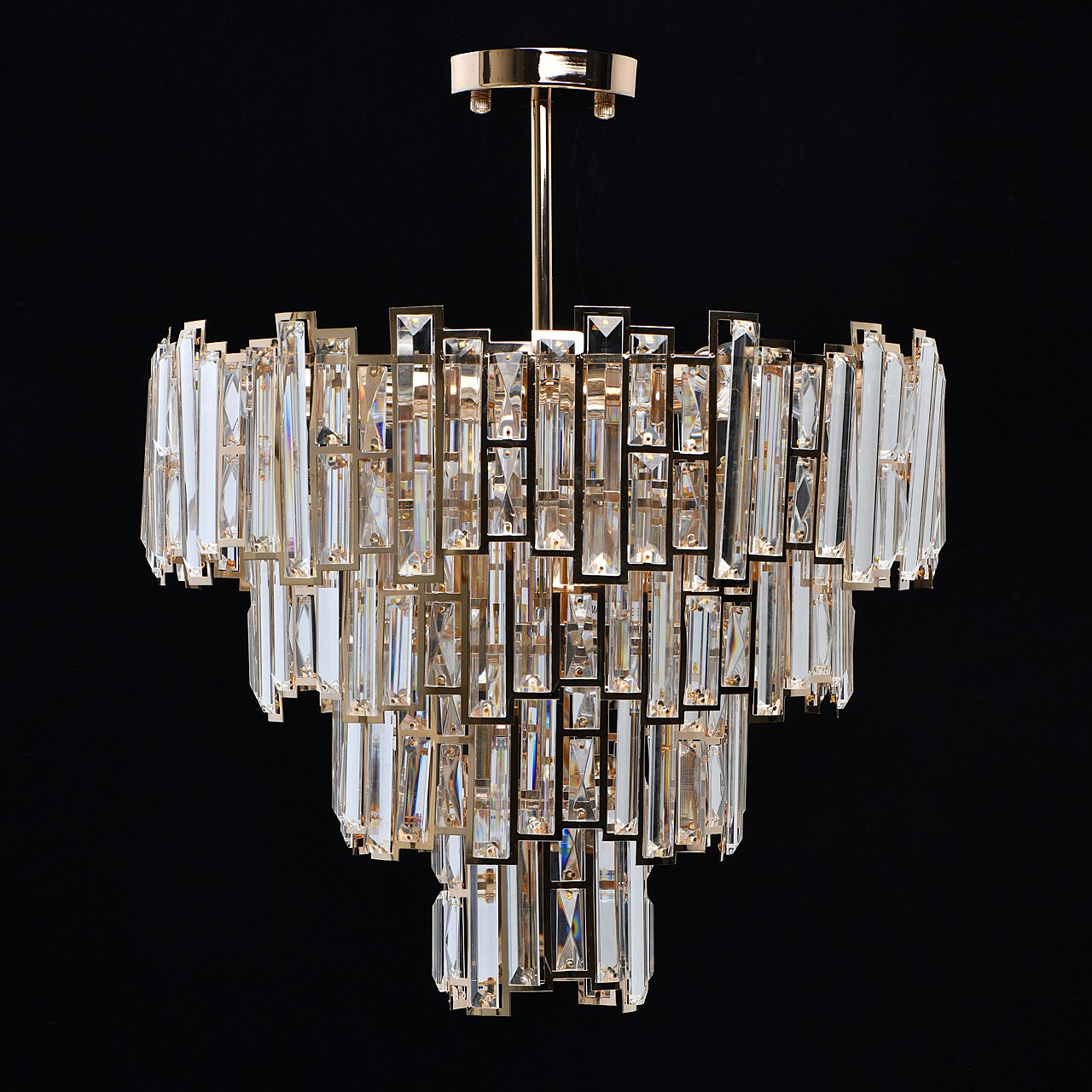 Потолочная хрустальная люстра De Markt Бриз 111011308