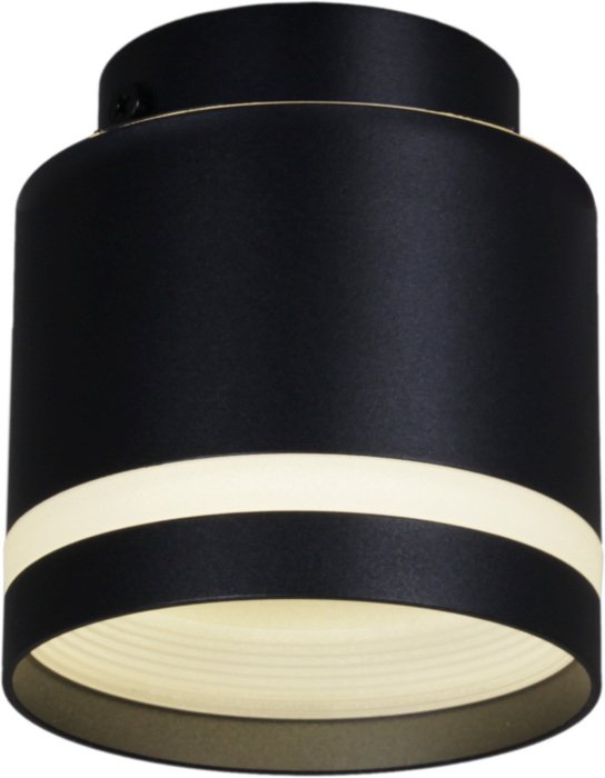 Точечный светильник 53001-9.5-001IL GX53+LED3W BK