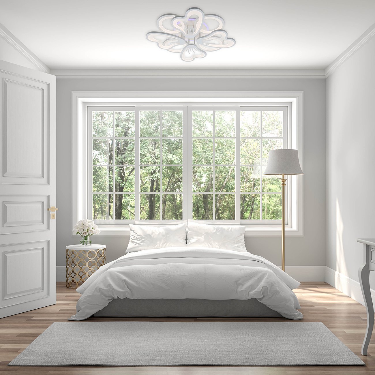 10227/8LED BL Потолочная люстра Escada 10227/8LED BL