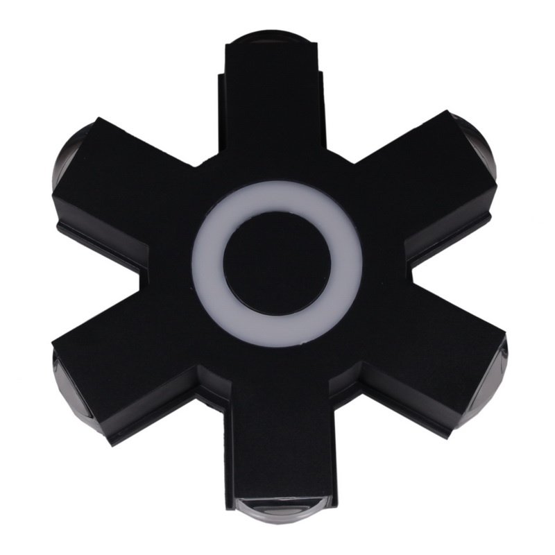 Настенный светильник Reluce 08231-9.2-007U LED4W+6*3W RGB BK