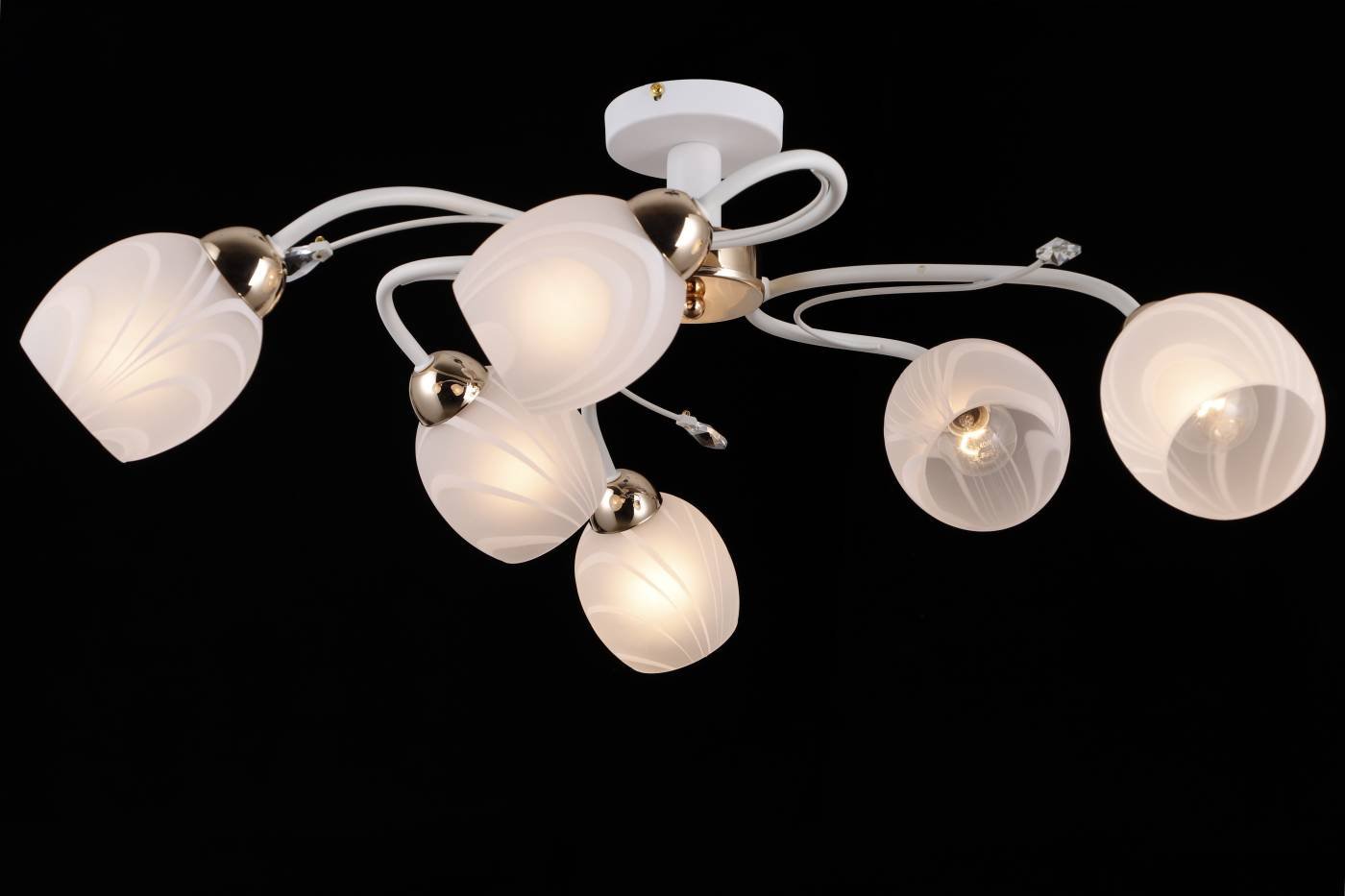 81403/6C MATT WHITE Потолочная люстра Natali Kovaltseva 81403 81403/6C MATT WHITE