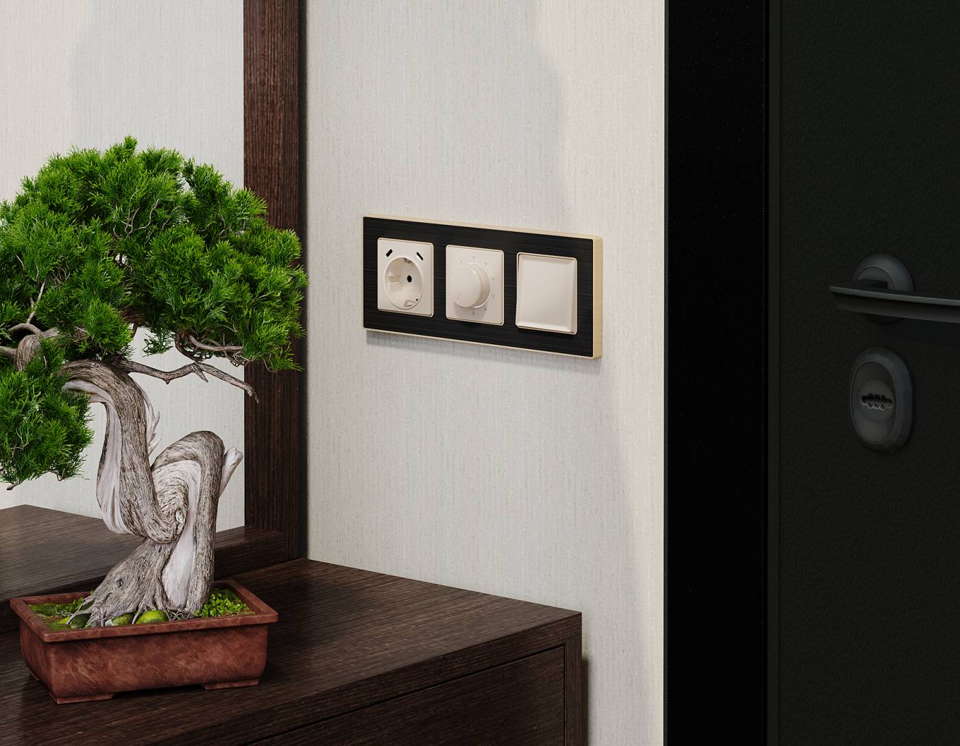 MA310510 Розетка Ambrella Volt ALFA MA310510