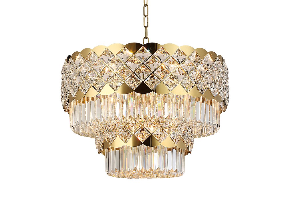 Подвесная люстра Newport Ashley 8301/60 C gold polished