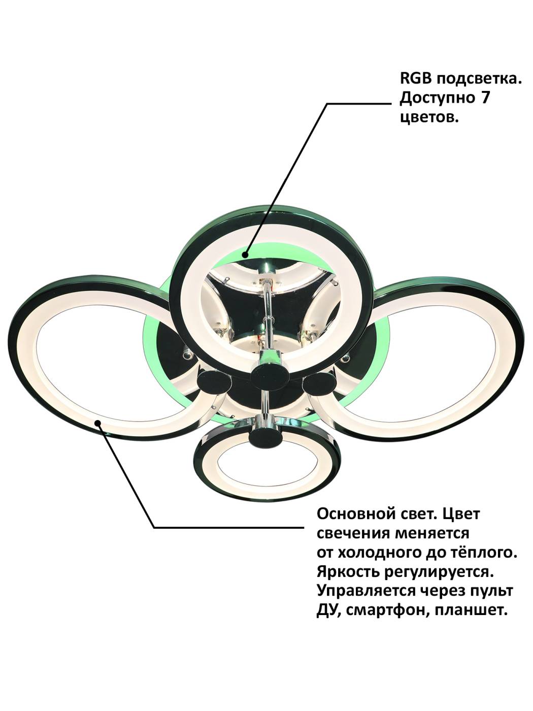 Потолочная люстра Natali Kovaltseva Innovation Style INNOVATION STYLE 83024