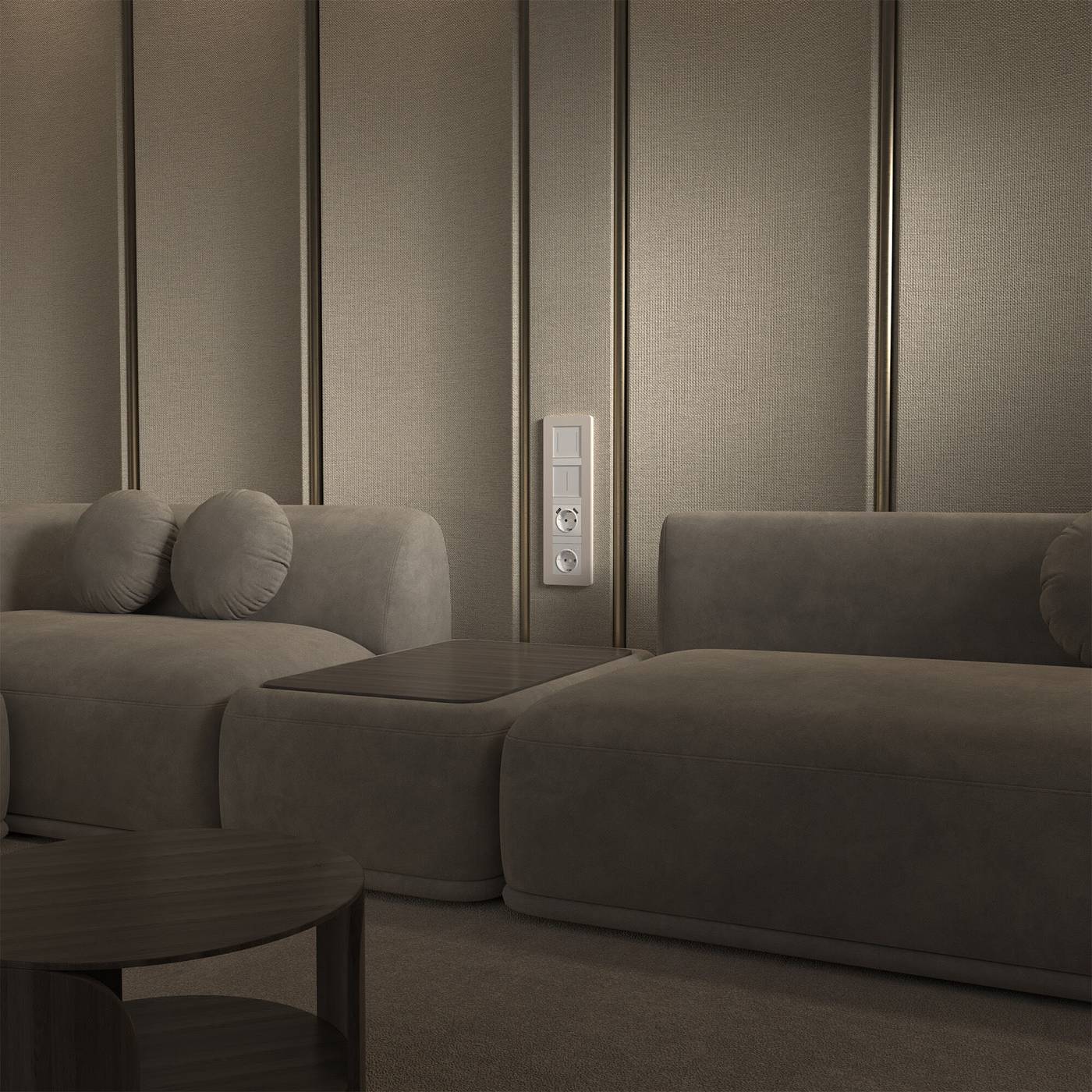 W0043066/ Рамка на 4 поста Split (айвори/белый, soft-touch) Рамка Werkel Split айвори/белый, soft-touch W0043066/ Рамка на 4 поста Split (айвори/белый, soft-touch)