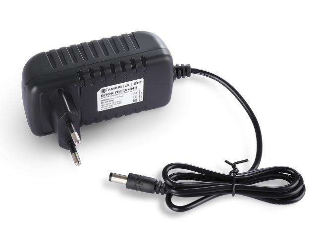 GS8515 Блок питания для светодиодной ленты с вилкой 12V 36W Ambrella LED Driver 12V GS8515