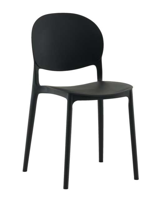Стул пластиковый Stool Group Briny 8058 black