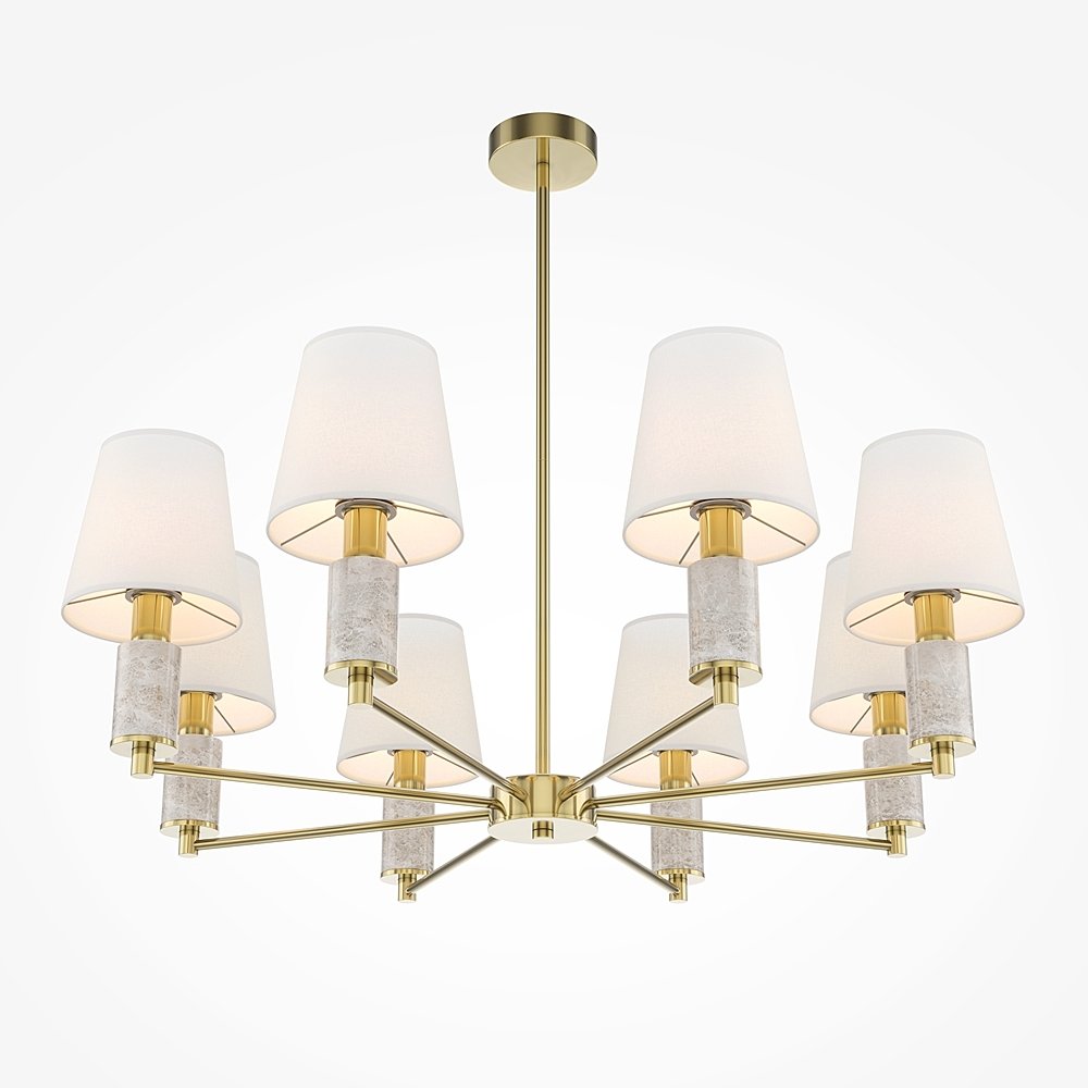 MOD483PL-08BS Люстра на штанге Maytoni Lira MOD483PL-08BS