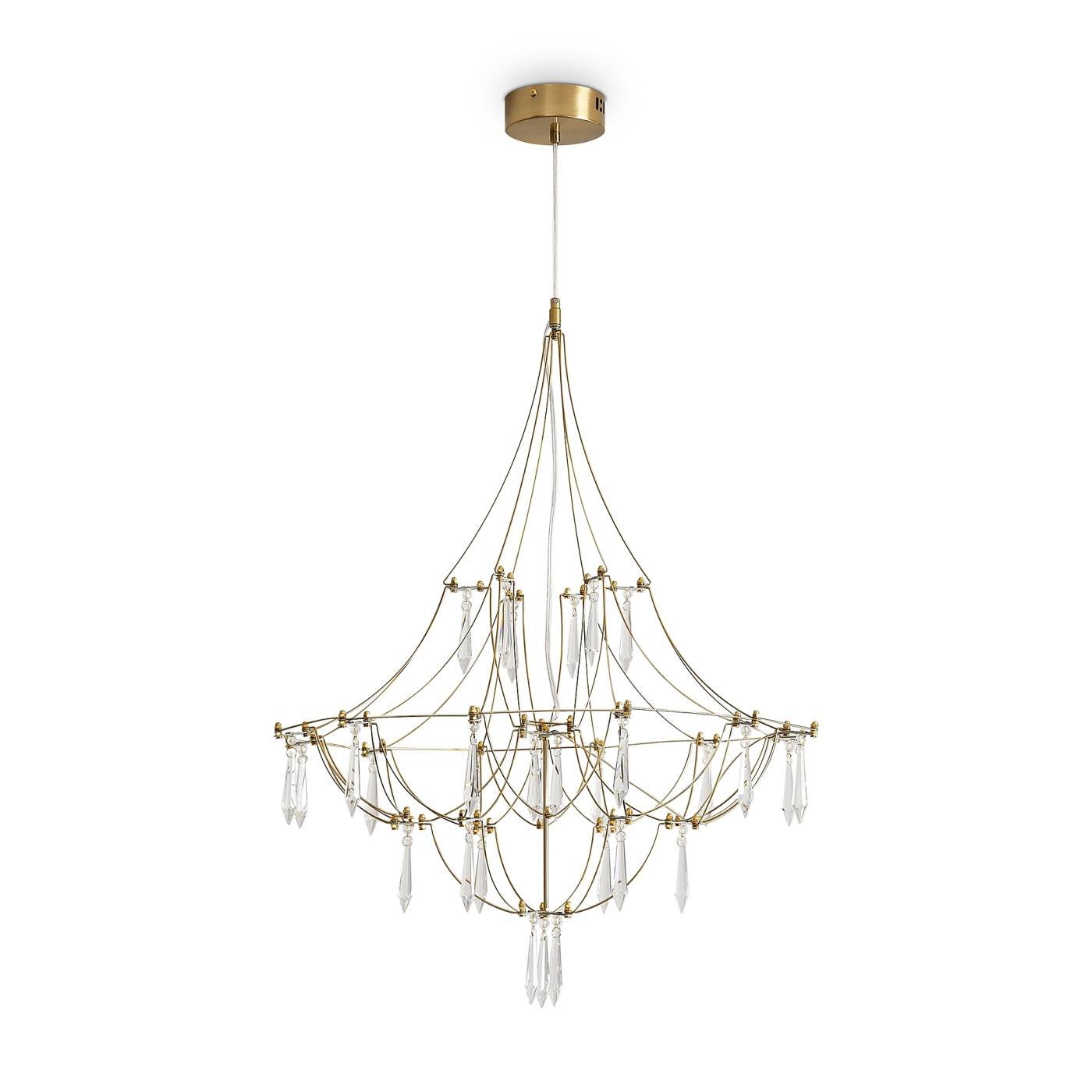 FR6138PL-L21BS Подвесная люстра Freya Amela FR6138PL-L21BS