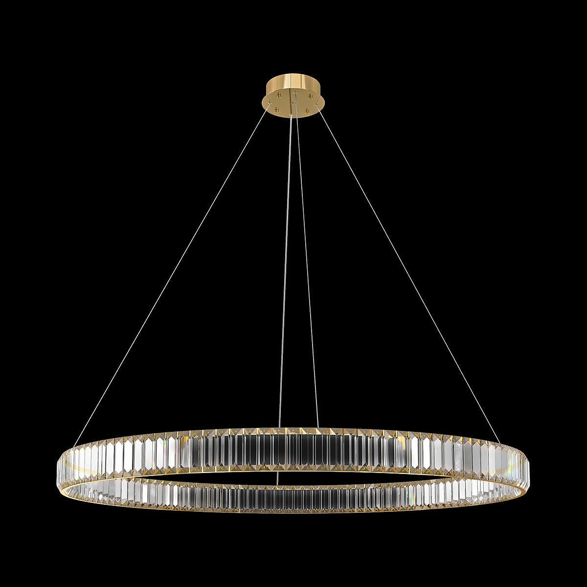 10135/1000 Gold Подвесная люстра Loft It Crystal ring 10135/1000 Gold