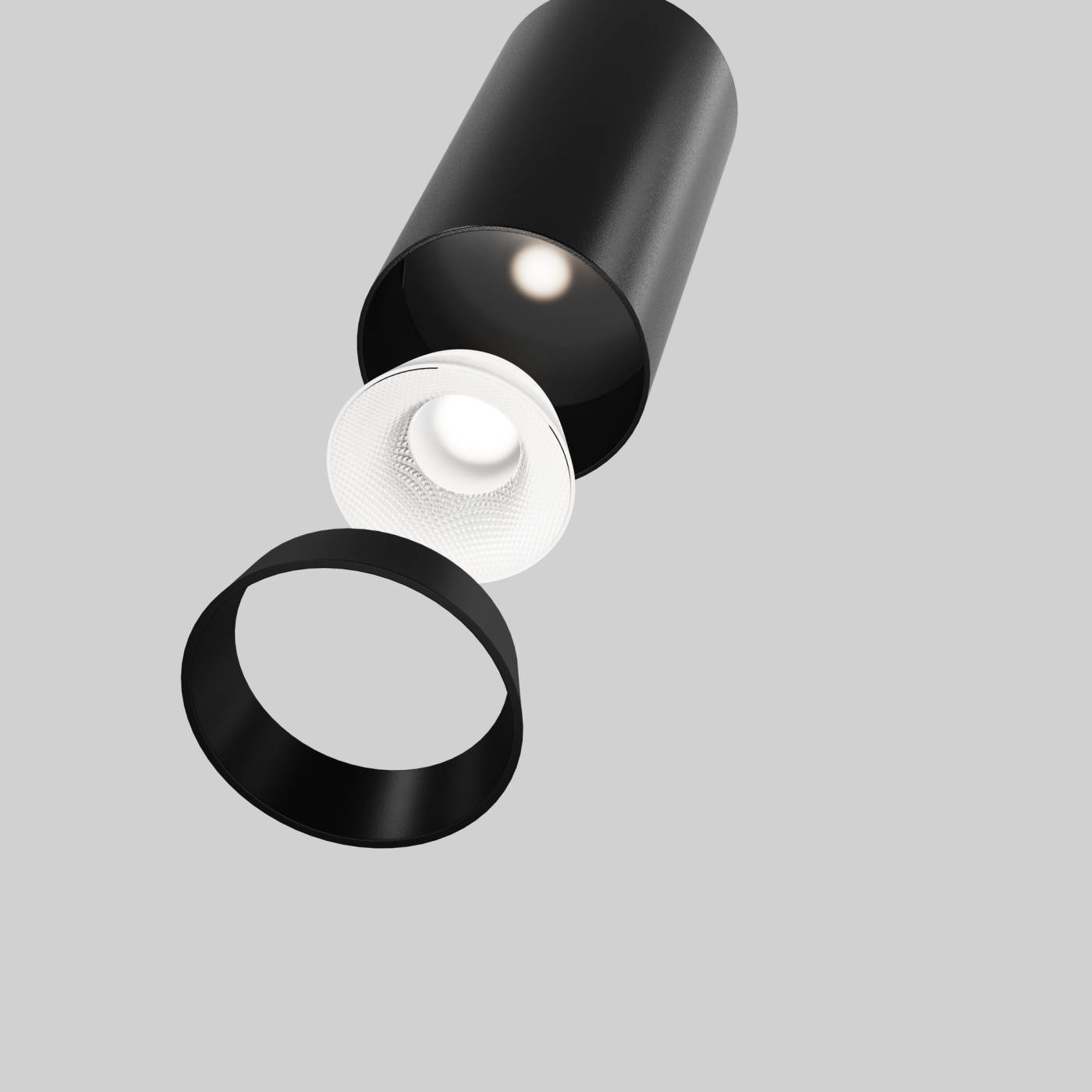 TR103-4-7WTW-M-B Трековый светильник Focus LED Maytoni TR103-4-7WTW-M-B
