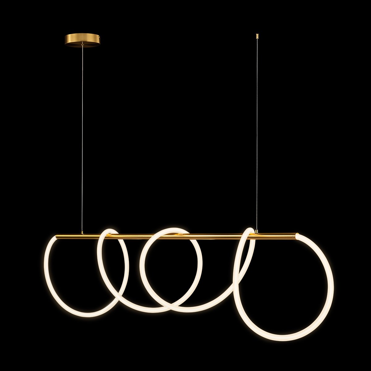 Светильник подвесной Loft It Thread 10388P/B Brass