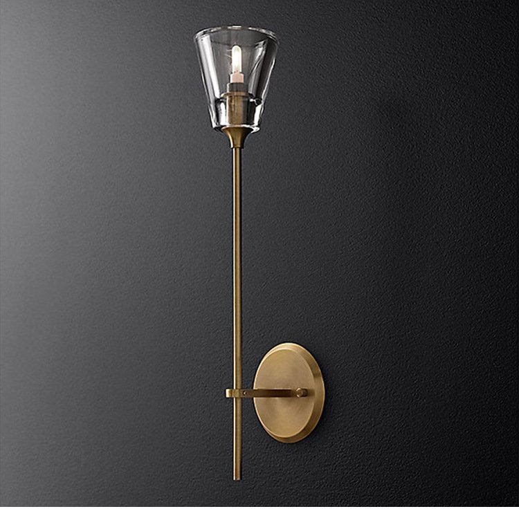 8614W/D gold Настенное бра Delight Collection Torche De Verre 8614W/D gold
