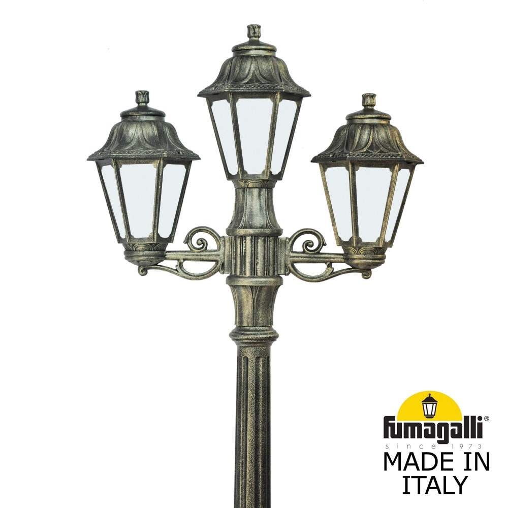 Столб фонарный уличный Fumagalli Anna E22.157.S21.BYF1R