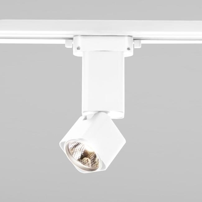 Cubus белый матовый 10W 4200K (85516/01) однофазный Трековый светильник Elektrostandard Cubus Cubus белый матовый 10W 4200K (85516/01) однофазный