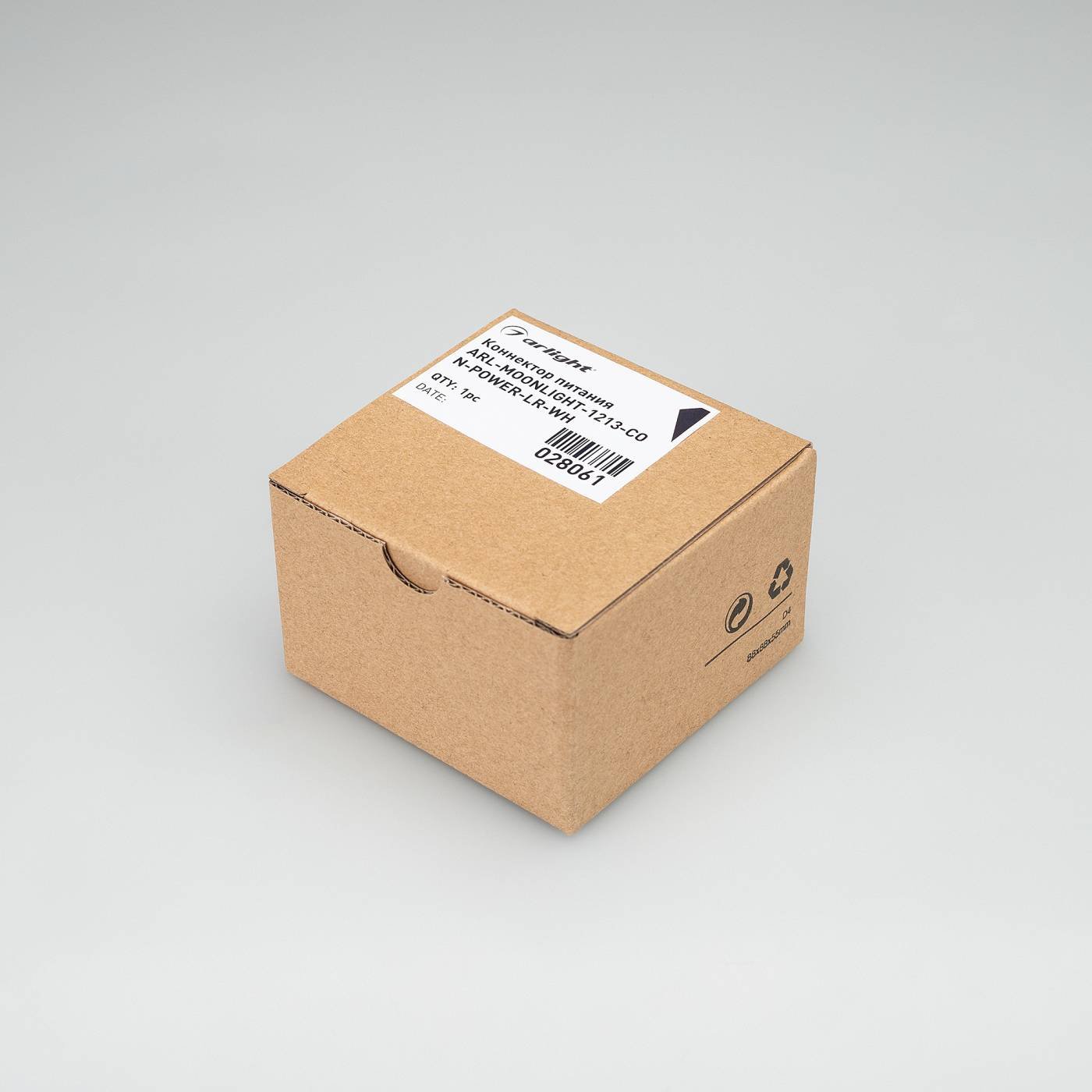 028061 Герметичный коннектор питания для гибкого неона MOONLIGHT Arlight 028061