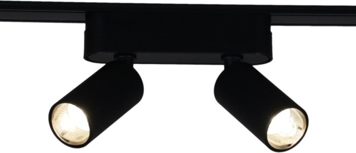Трековый светильник 13005-9.3-002UR magnetic LED2x5W BK