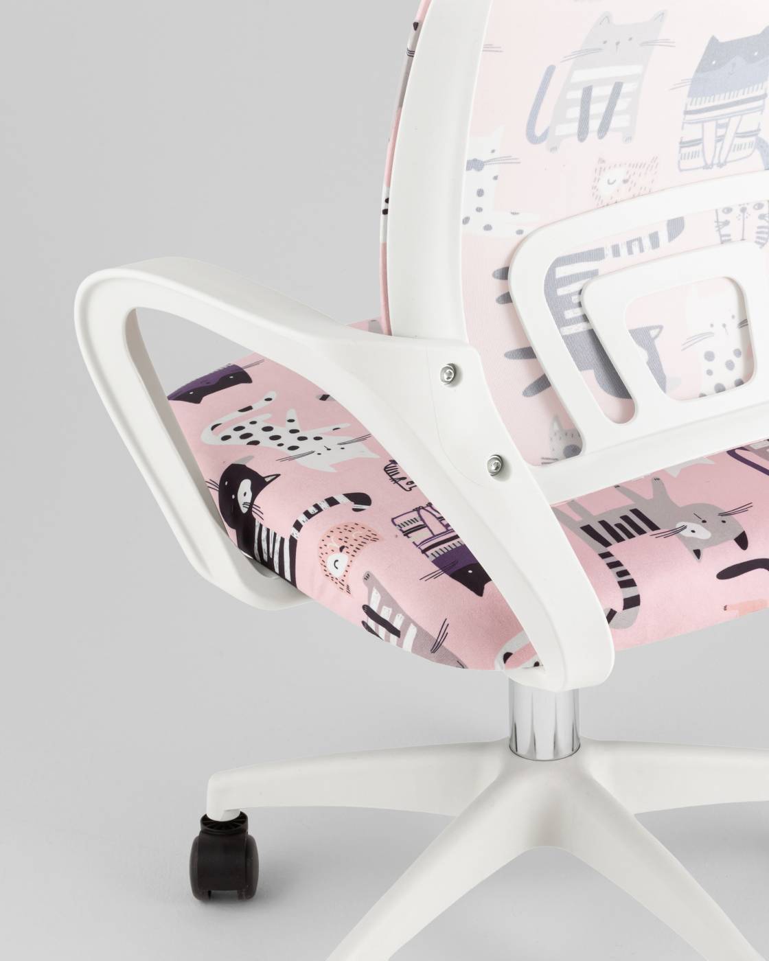 Офисное кресло Stool Group OUE-2501WC Pink Cats