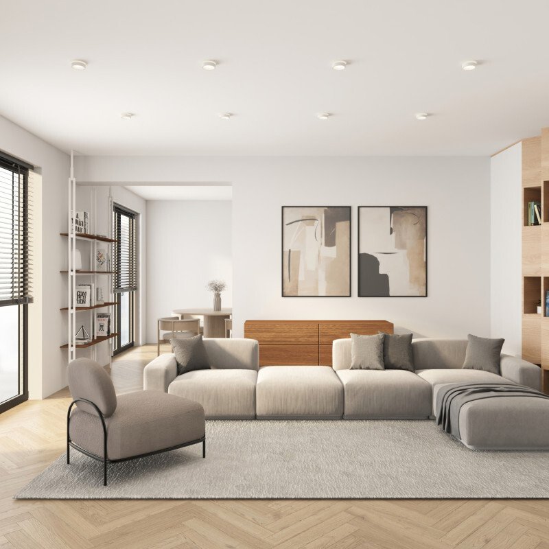 DK2100-WH Встраиваемый светильник Denkirs Niko DK2100-WH