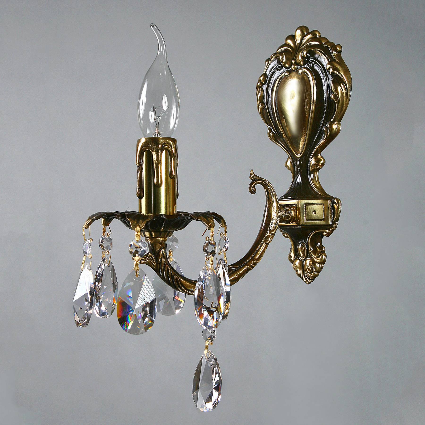 2226/1 PB Tear Drop Настенное бра Ambiente Benisa 2226/1 PB Tear drop