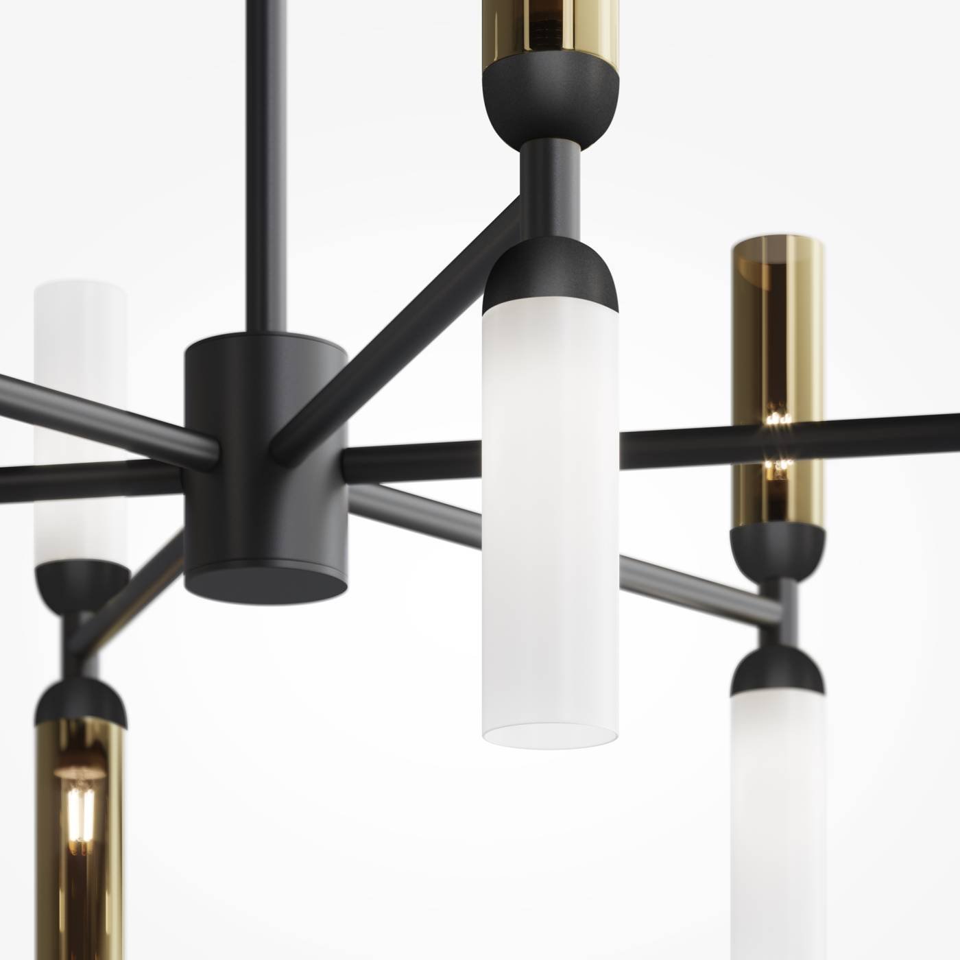 Люстра на штанге Maytoni Memory MOD177PL-12G