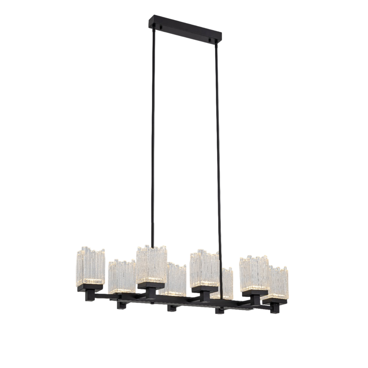 MD25020403-8B1 matt black Люстра на штанге Delight Collection MD25020403 MD25020403-8B1 matt black