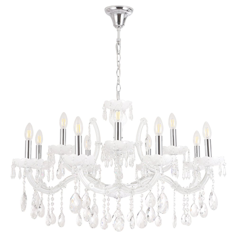 BLANCA re SP12 Подвесная люстра Crystal Lux Blanca re BLANCA re SP12