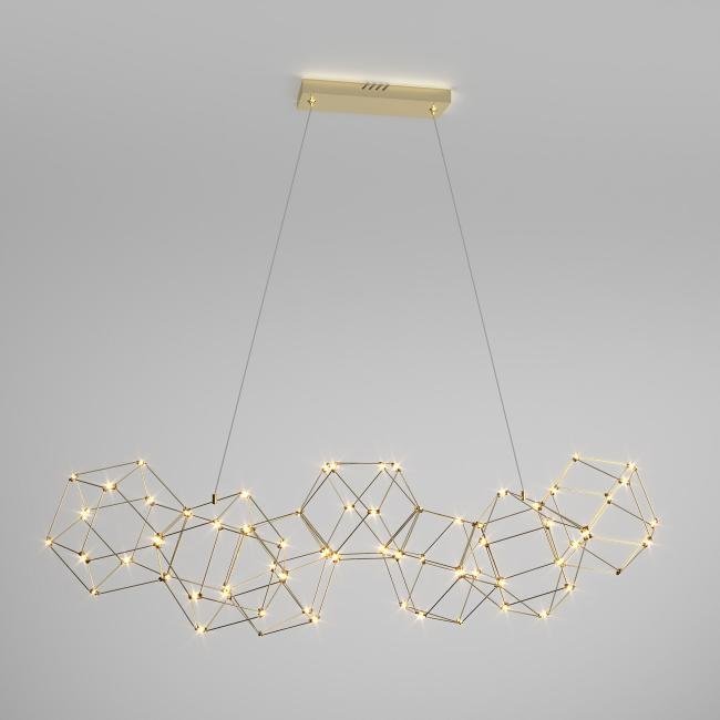 Подвесная люстра Eurosvet Uma 90168/7 медь